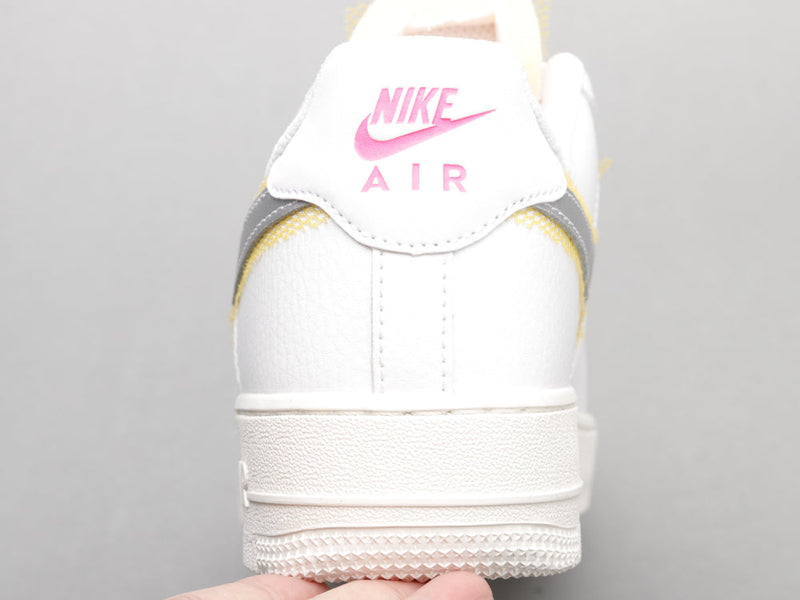 MO - AF1 Silver Yellow Low Top