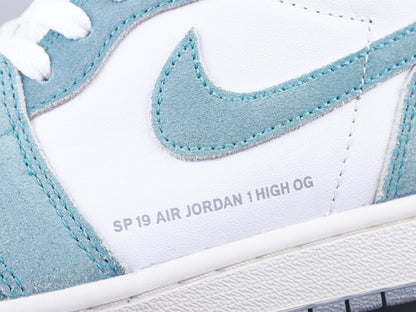 MO - AJ1 Green Suede Tiffany