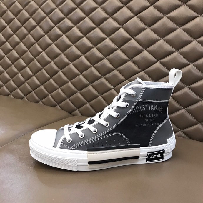 MO - DIR B23 Black and White HIGH-TOP SNEAKER