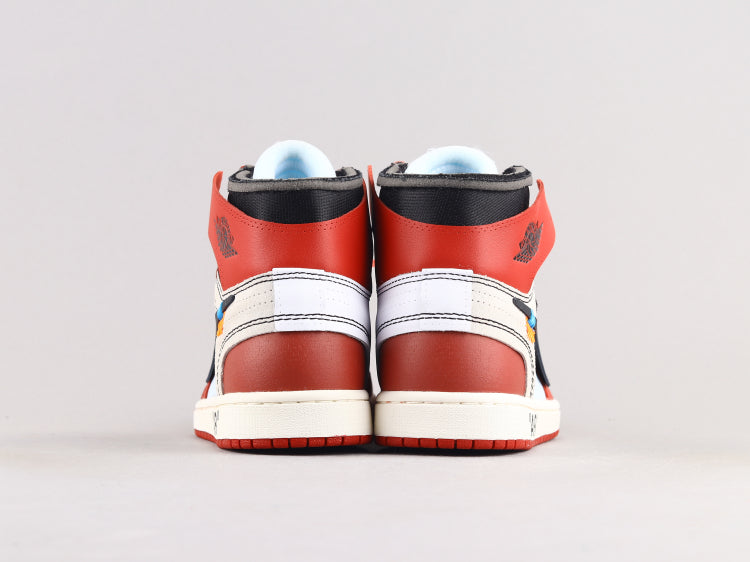 MO - AJ1 White Red