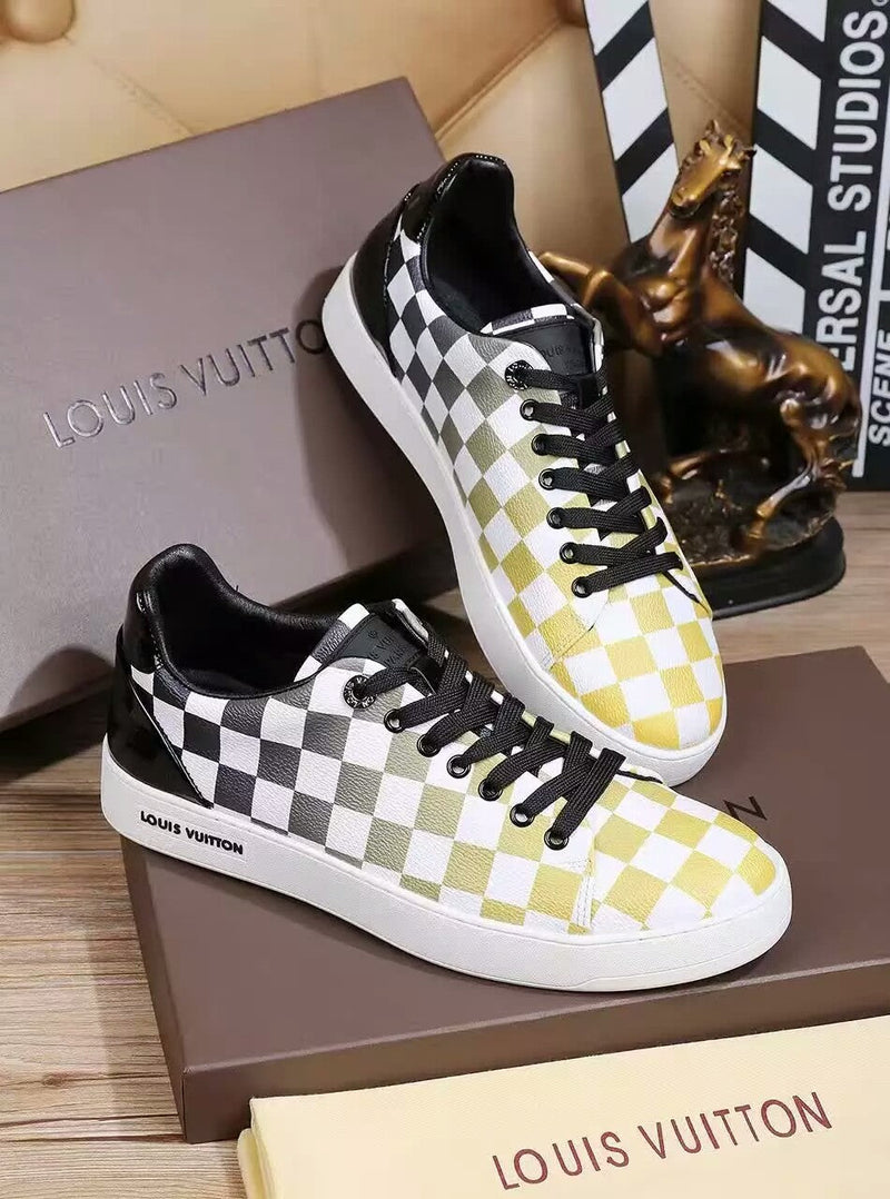 MO - LUV Black And Yellow Sneaker