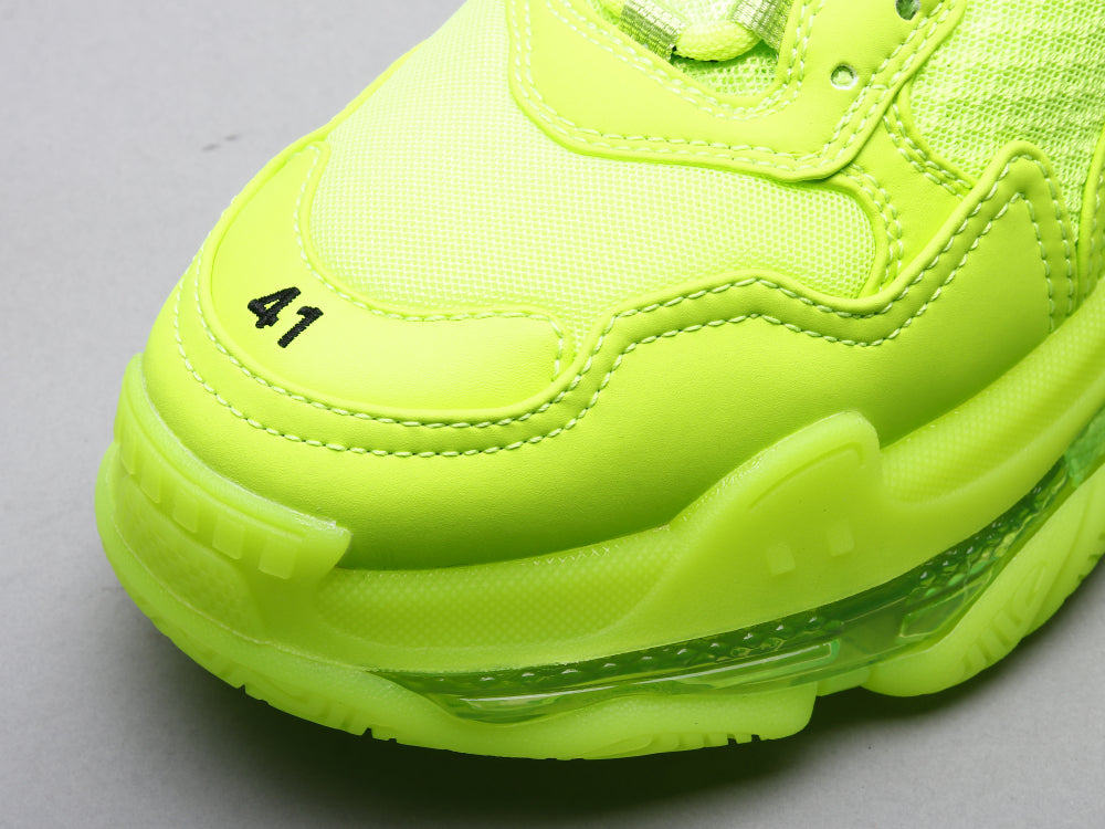 MO - Bla Air Cushion  Fluorescent Green Sneaker