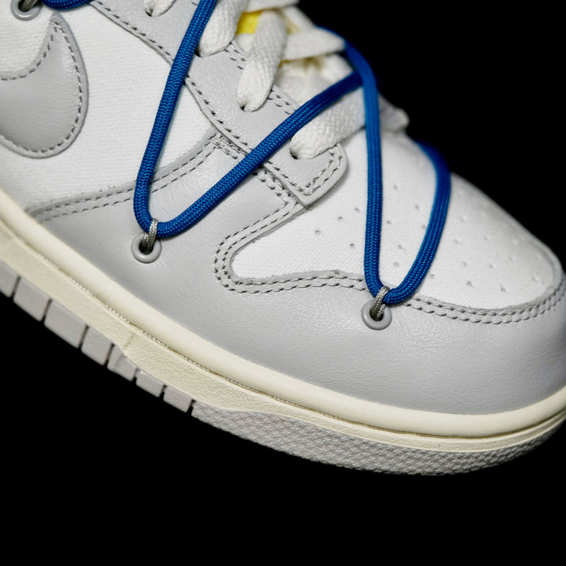 MO - OW x Dunk (NO.10) blue shoelace yellow buckle