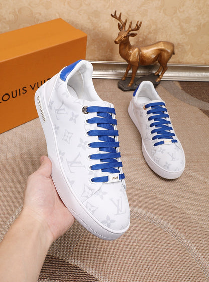 MO - LUV Time Out Blue And White Sneaker