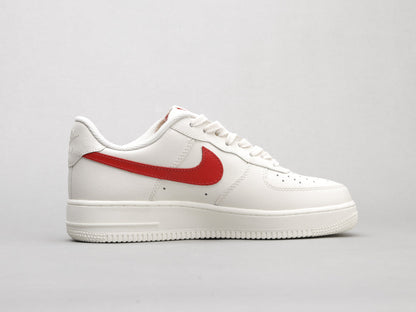 MO - AF1 retro white red low top