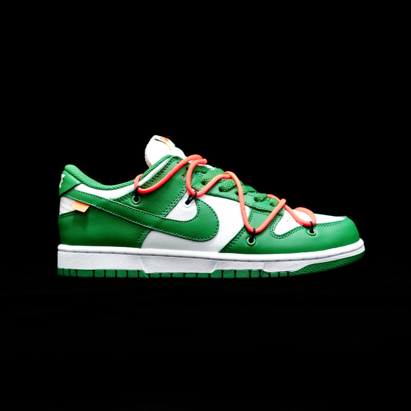 MO - OW x Dunk Low White Green