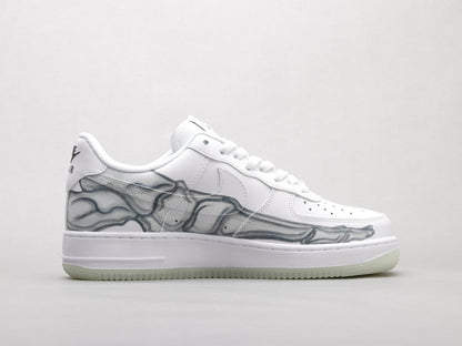 MO - AF1 Skeleton Halloween White