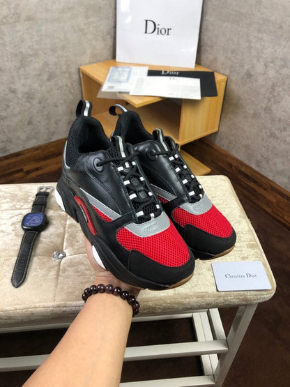 MO - DIR B22 Black And Red Sneaker