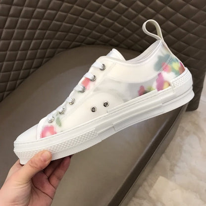 MO - DIR B23 Flowers Print LOW-TOP SNEAKER