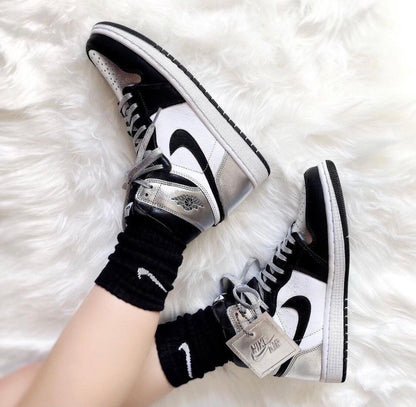 MO - AJ1 High Black Silver