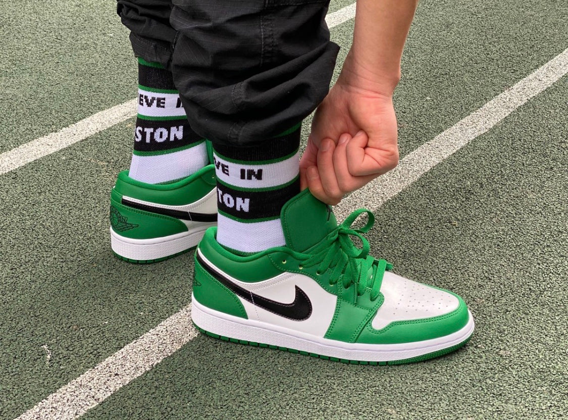 MO - AJ1 celtic white green