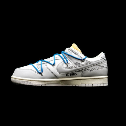 MO - OW x Dunk (NO.10) blue shoelace yellow buckle