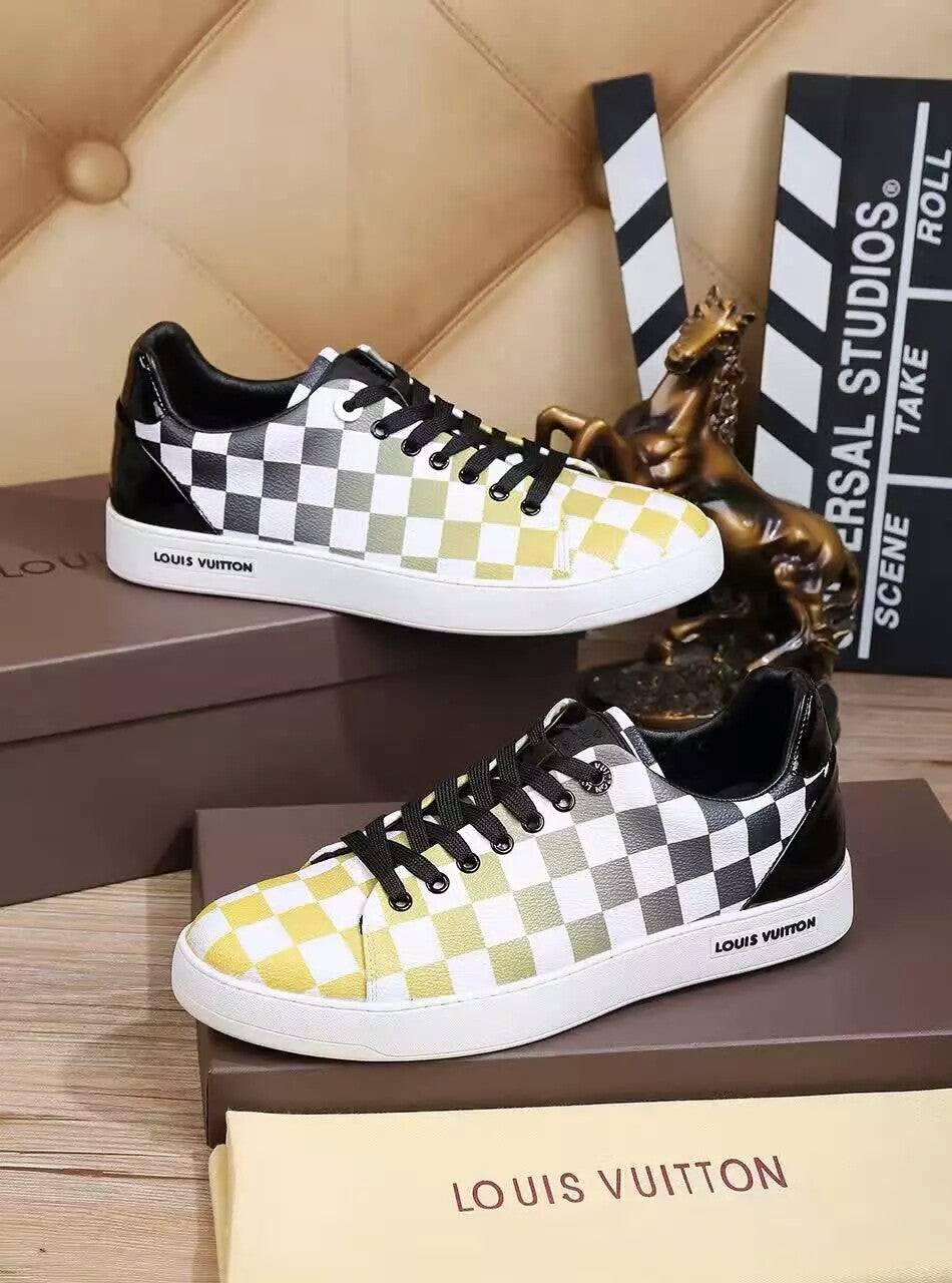 MO - LUV Black And Yellow Sneaker