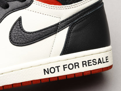 MO - AJ1 No resale of black and red