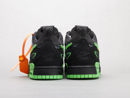 MO - OW x Rubber Dunk Black & Green