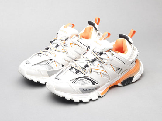 MO - Bla Track Orange White Sneaker