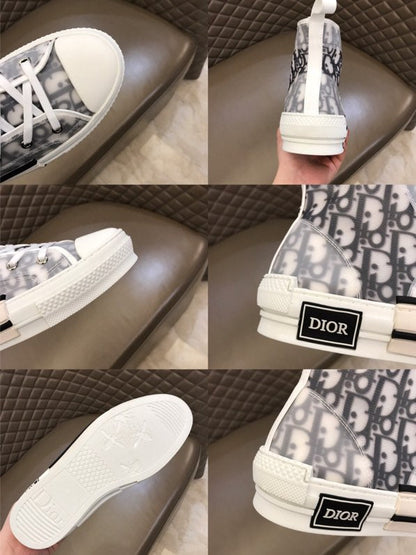 MO - DIR B23 Black and White HIGH-TOP SNEAKER