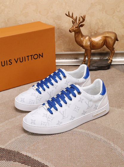 MO - LUV Time Out Blue And White Sneaker