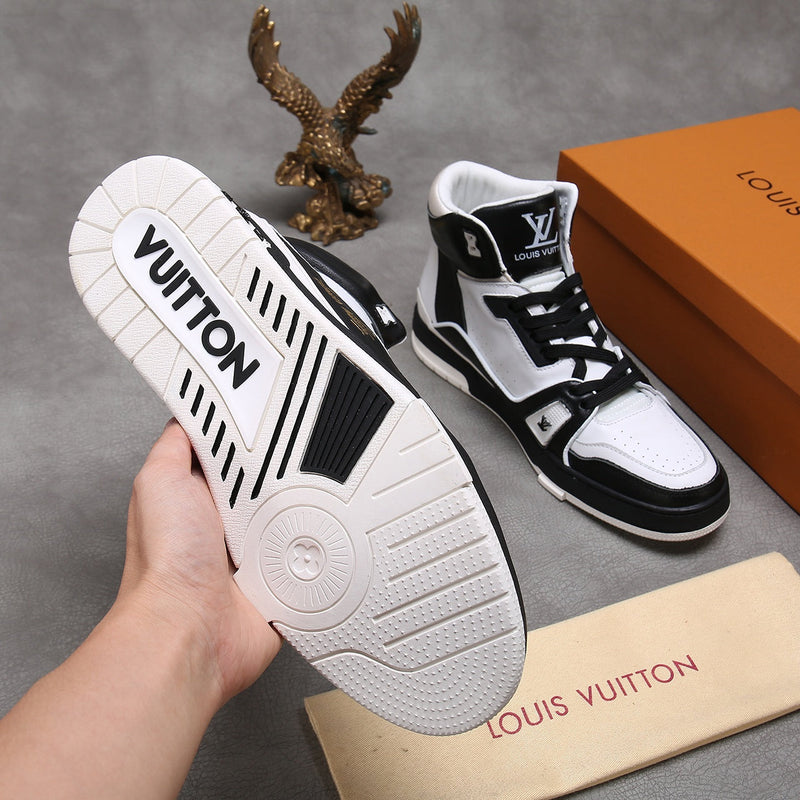 MO - LUV Traners Inspired White Black Sneaker