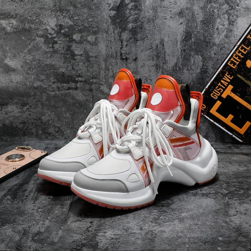 MO - LUV Archlight White Orange Sneaker