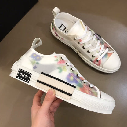 MO - DIR B23 Flowers Print LOW-TOP SNEAKER