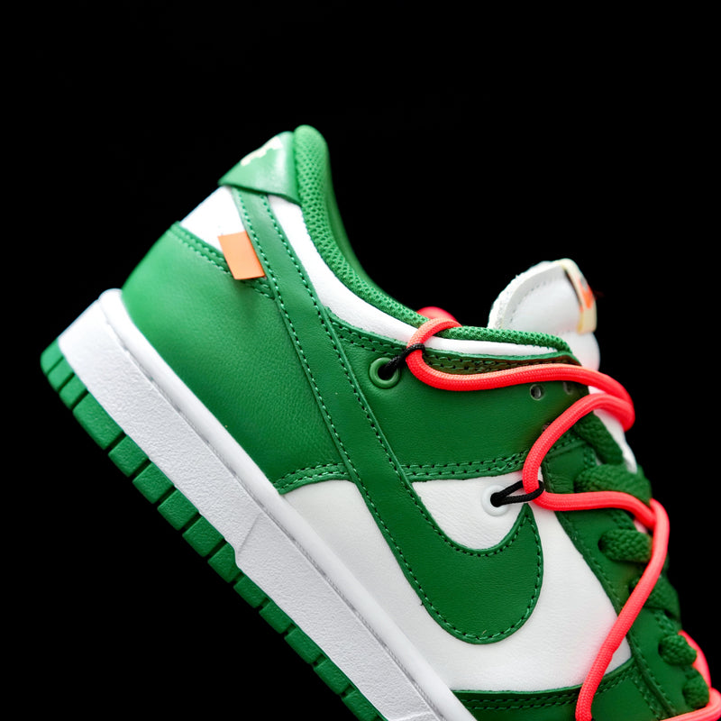 MO - OW x Dunk Low White Green