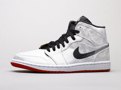 MO - AJ1 Edison Chen White Silk