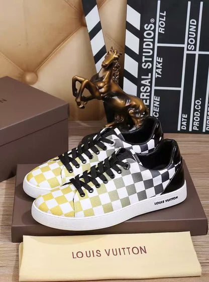 MO - LUV Black And Yellow Sneaker