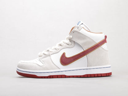 MO - Beige and red hook high top knight color matching