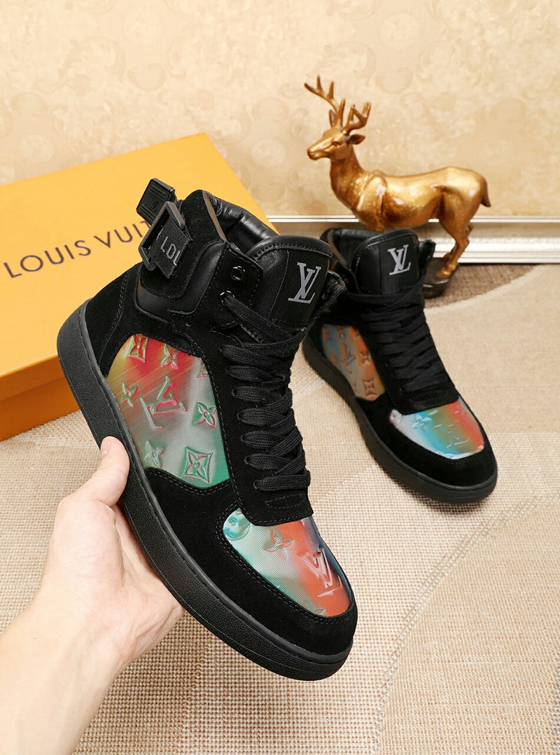 MO - LUV High Top Black Sneaker