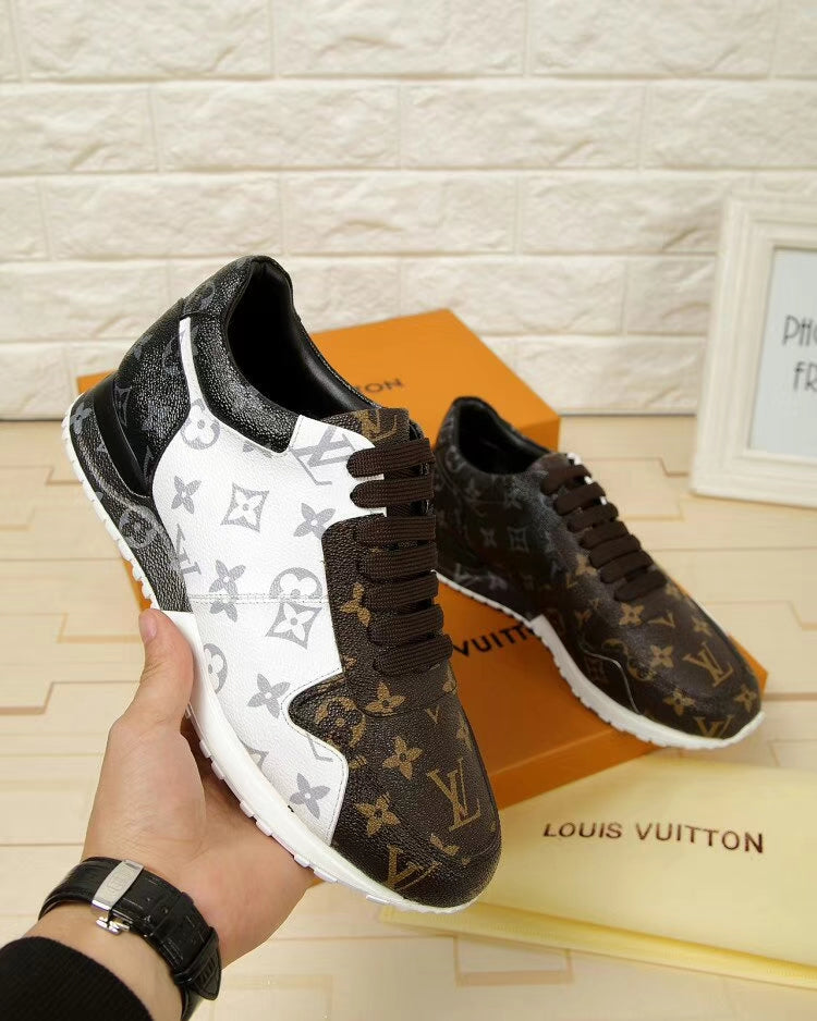 MO - LUV Run Away Brown White Sneaker