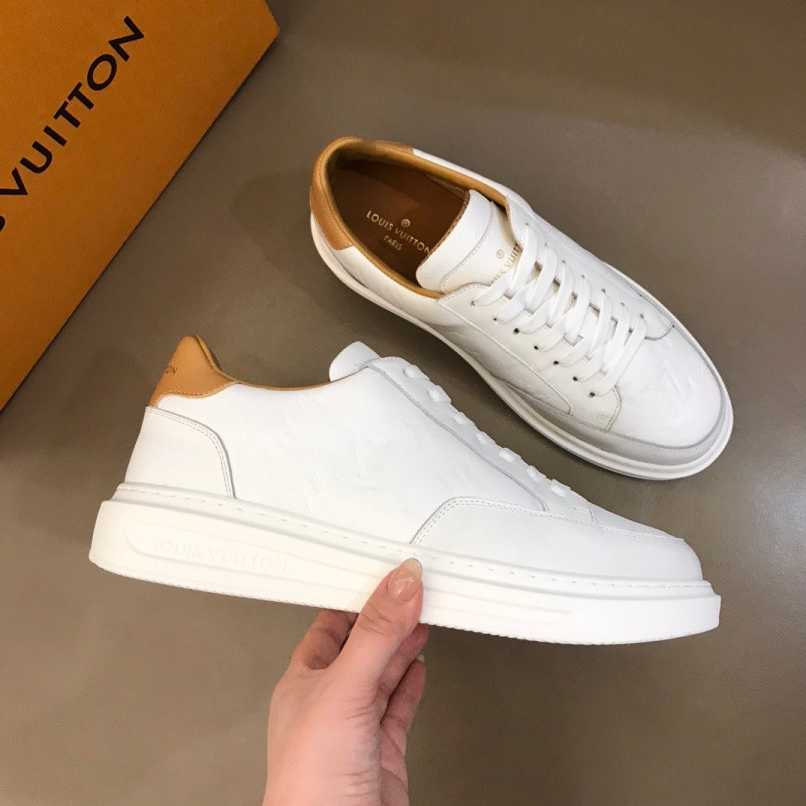 MO - LUV Beverly Hills White Yellow Sneaker