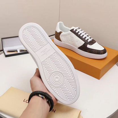 MO - LUV Casual Low White Brown Sneaker