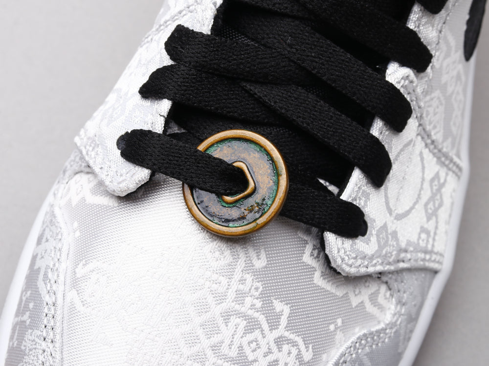 MO - AJ1 Edison Chen White Silk