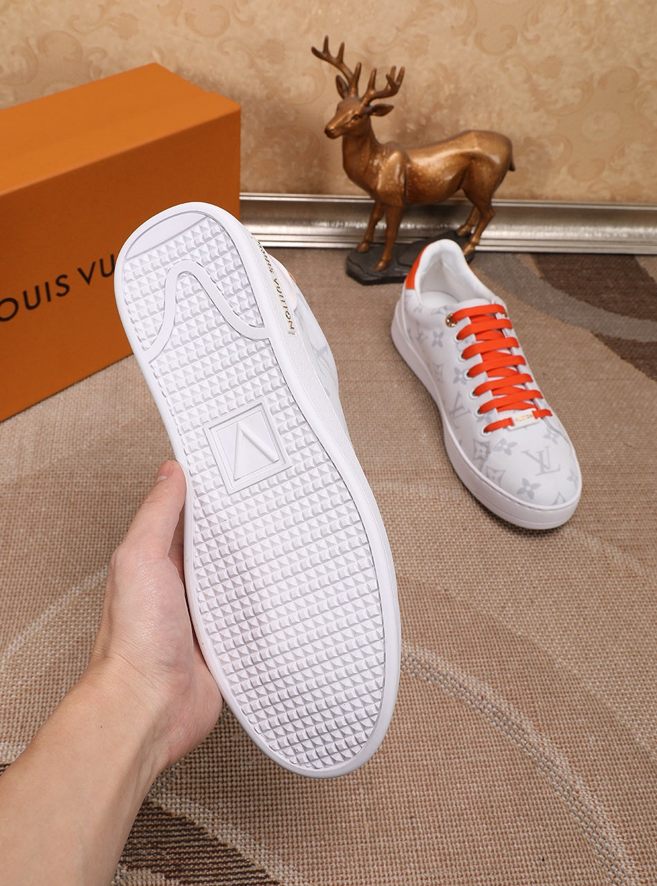 MO - LUV Time Out Orange And White Sneaker