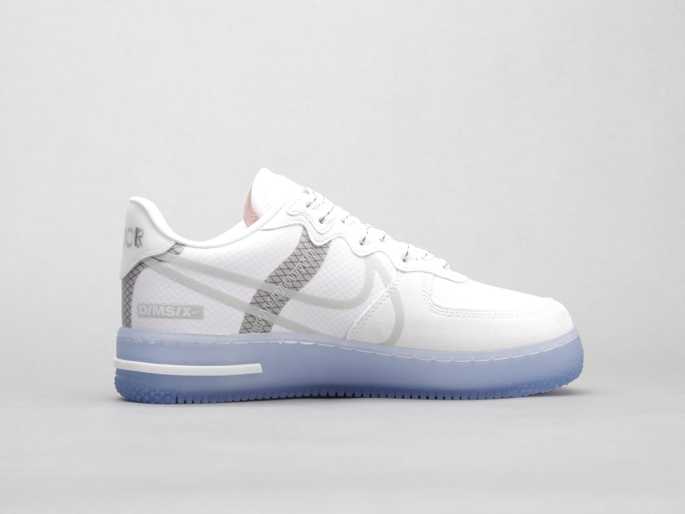 MO - AF1 React Ice Blue Low Top