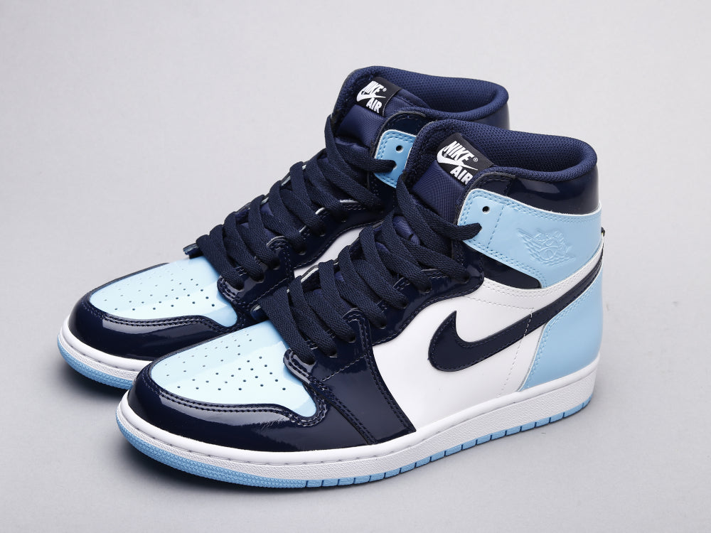 MO - AJ1 North Carolina Patent Leather