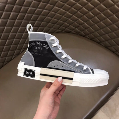 MO - DIR B23 Black and White HIGH-TOP SNEAKER