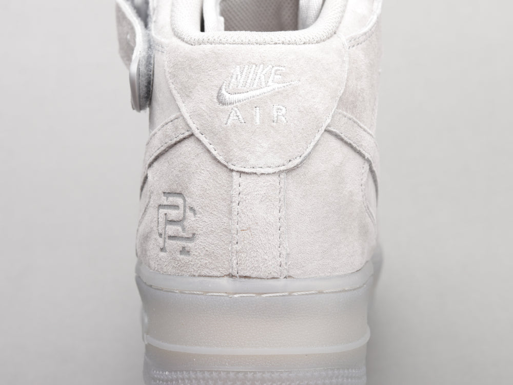 MO - AF1 Mid-top grey suede Champion