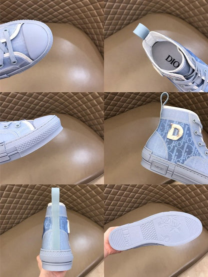 MO - DIR B23 BLUE HIGH-TOP SNEAKER