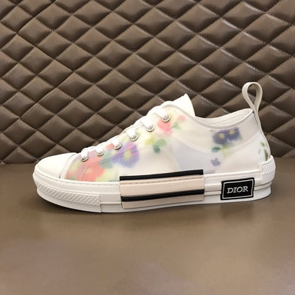 MO - DIR B23 Flowers Print LOW-TOP SNEAKER