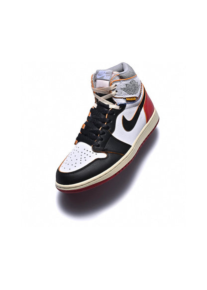 MO - Union x AJ1 High white and red stitching