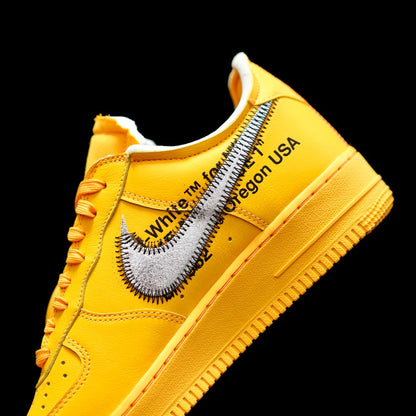 MO - OW x AF1 Gold and Silver