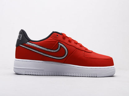 MO - AF1 Reverse Stitch red and white