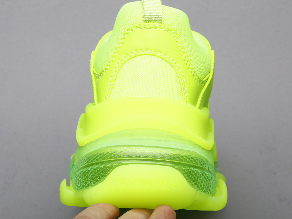 MO - Bla Air Cushion  Fluorescent Green Sneaker