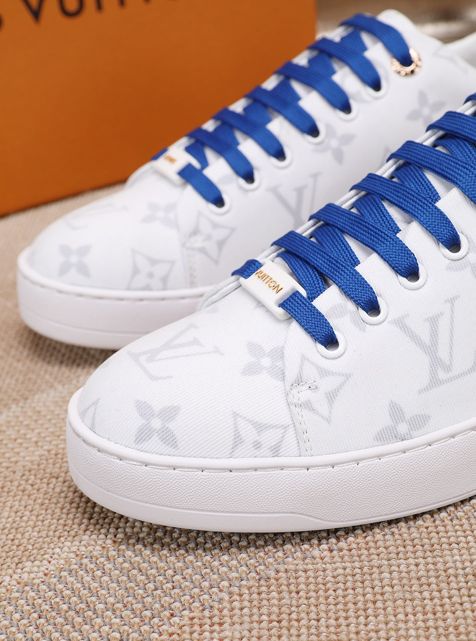 MO - LUV Time Out Blue And White Sneaker