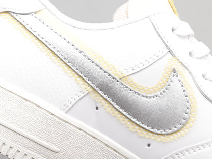 MO - AF1 Silver Yellow Low Top