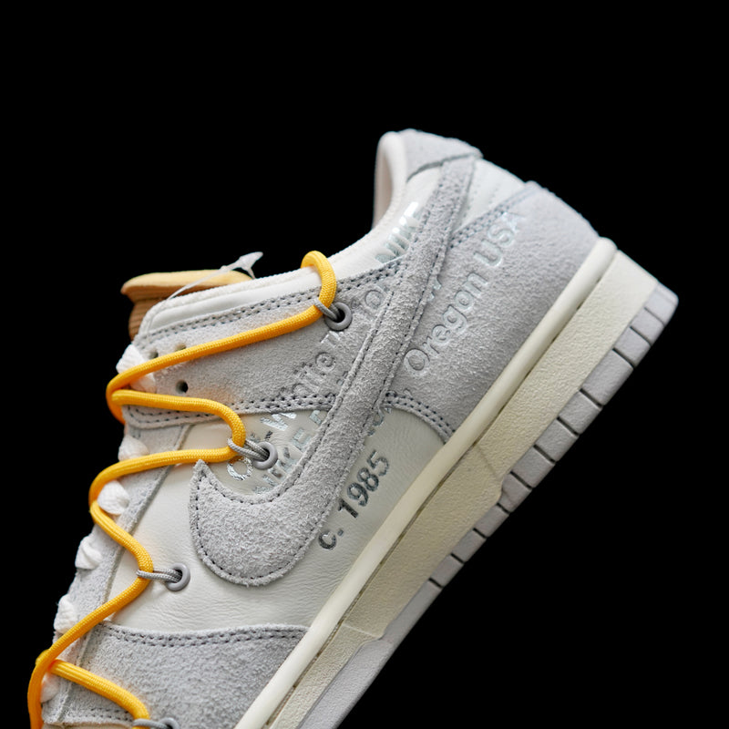 MO - OW x Dunk (NO.39) yellow shoelace brown buckle