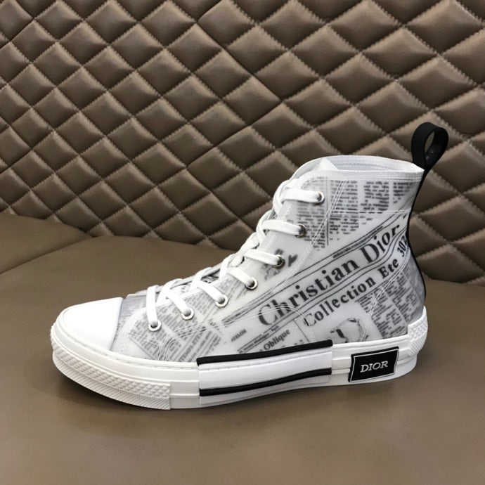 MO - DIR B23 Newspaper HIGH-TOP SNEAKER