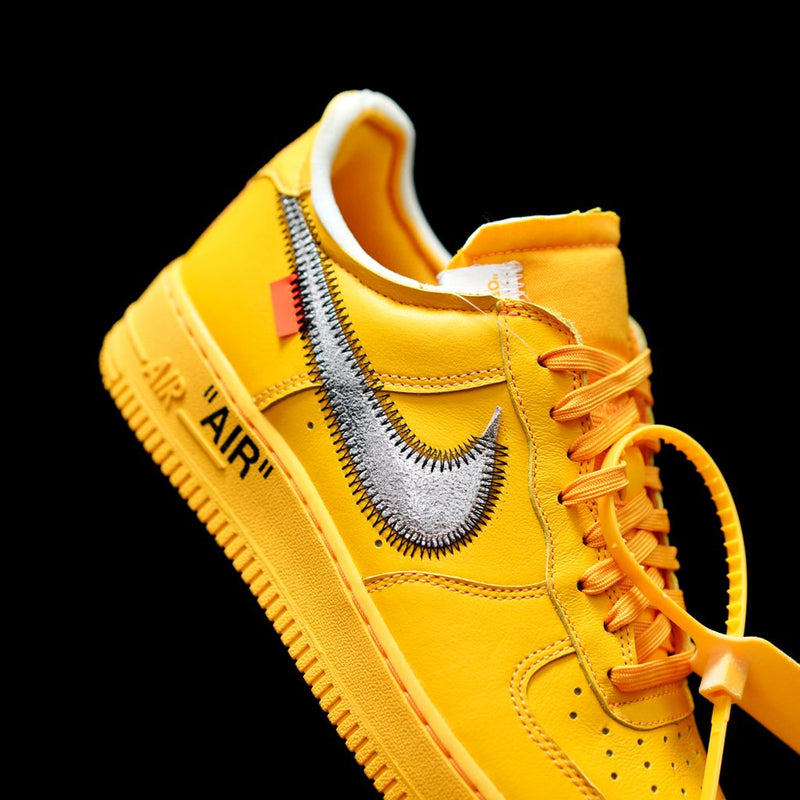 MO - OW x AF1 Gold and Silver